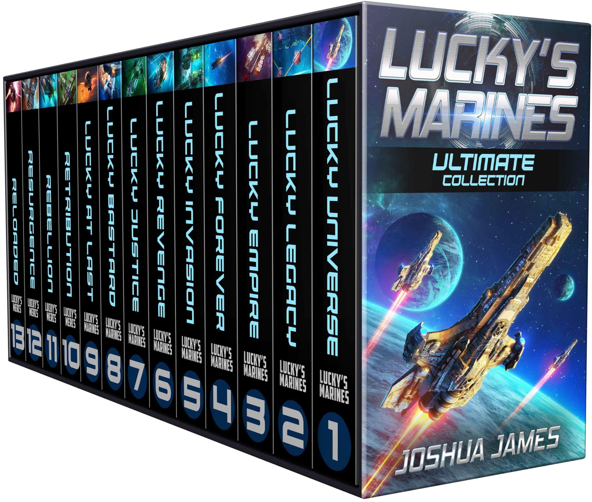 SciFi Box Set - Joshua James - Lucky's Marines: The Ultimate Collection: (Books 1-13) Kindle Edition