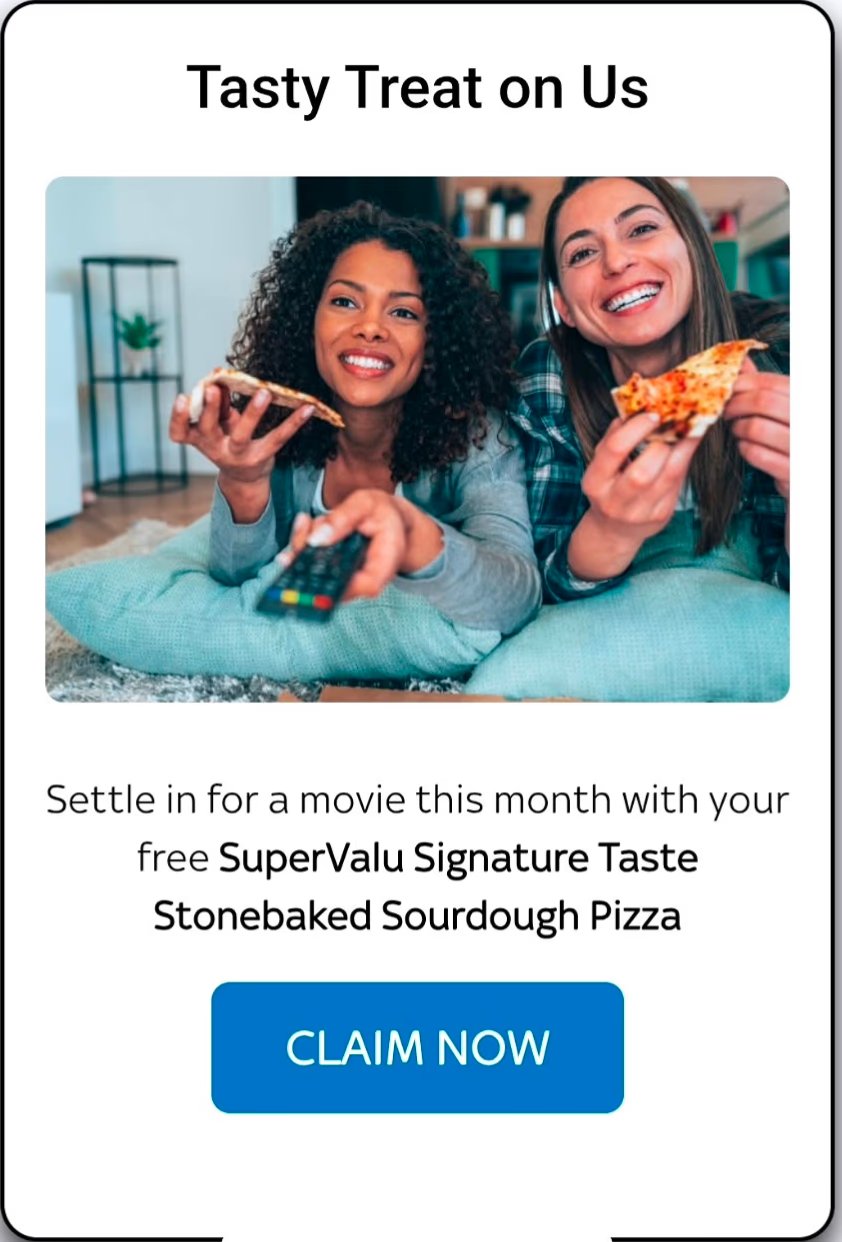 Sky VIP - Free Pizza Reward