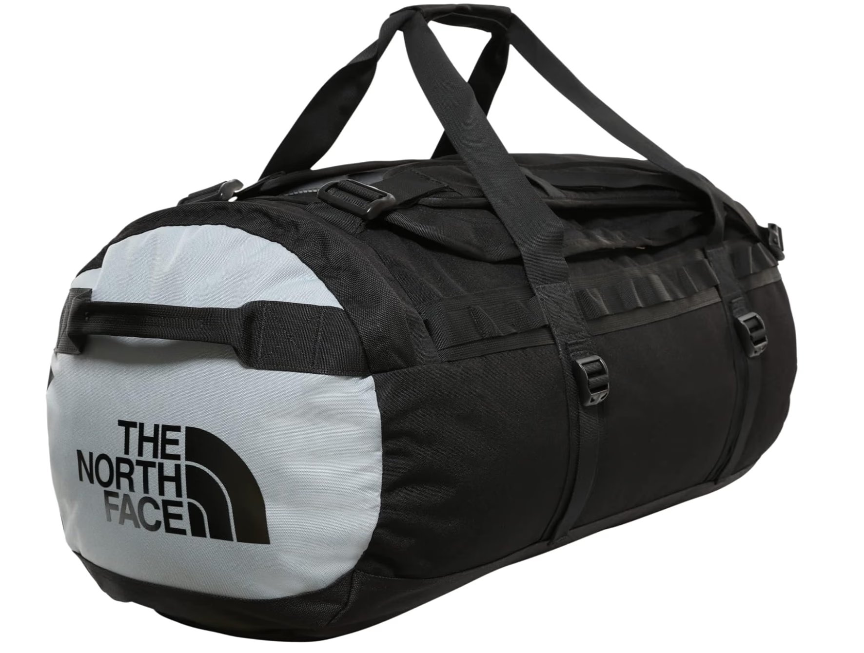 The North Face Gilman Duffel Bag - Black/Mid Grey, Size Medium