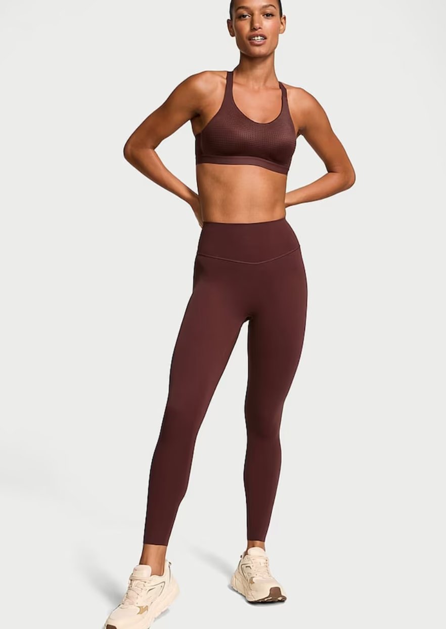 VSX Burgundy Brown Full Length Elevate™ Leggings