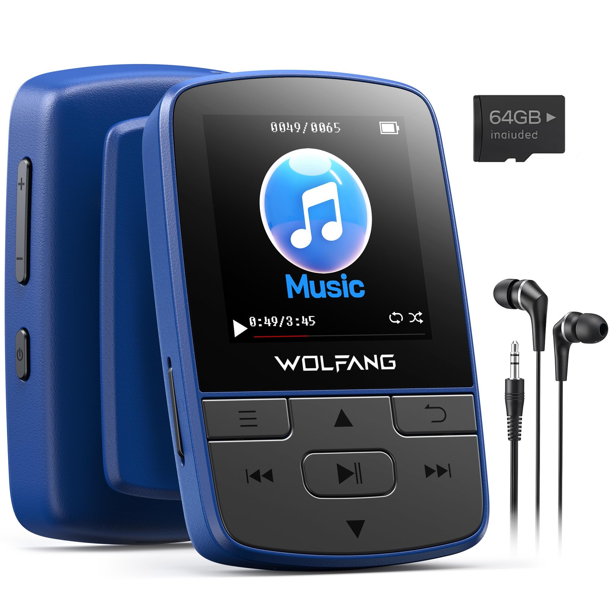 WOLFANG 64GB MP3 Player (20% off voucher)